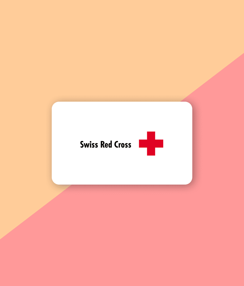 Swiss Red Cross hilft auch mit Victura.