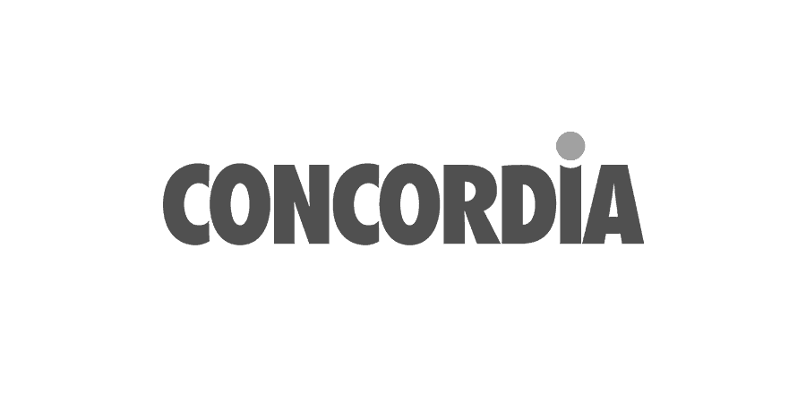 Concordia Logo welches zu den Demos für professionelle IVRs verweist.