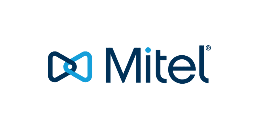 Mitel logo Telefonansagen Voicemail IVR