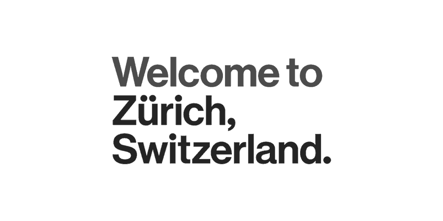 Das Logo von Zürich Tourismus. Victura hat für diesen Kunden Telefonansagen und Sprachansagen erstellt und die Musik für die Warteschleife ausgewählt.